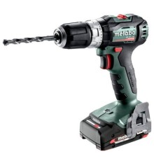 Шуруповерт Metabo SB 18 L BL Li-Power 18В, акб 2х2Ah, 25·60Нм, 0-550·0-1850об/хв, metaBOX 145 (602331500)