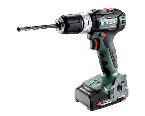 Шуруповерт Metabo SB 18 L BL Li-Power 18В, акб 2х2Ah, 25·60Нм, 0-550·0-1850об/хв, metaBOX 145 (602331500)
