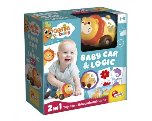 Розвиваюча іграшка Lisciani Машинка та головоломка Левеня (6337739)