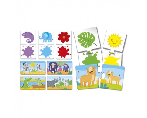 Розвиваюча іграшка Lisciani Машинка та головоломка Левеня (6337739)