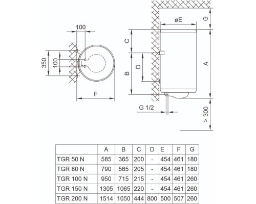 Бойлер TIKI TGR100NPRIMEM100V9_TIKI (700173)