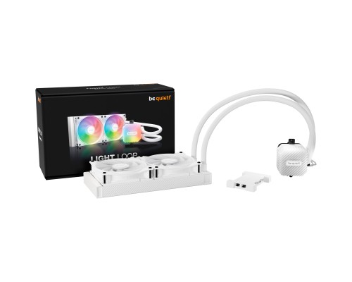 Система рідинного охолодження Be quiet! LIGHT LOOP 240mm білий (BW021)