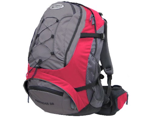 Рюкзак туристичний Terra Incognita Freerider 28 red / gray (4823081501428)