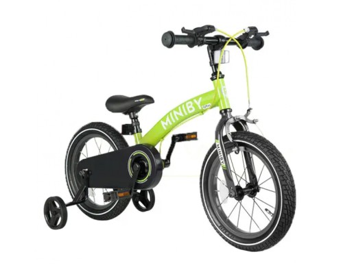 Дитячий велосипед QPlay біговел Miniby 3в1 Green (CB01MiniByGreen)