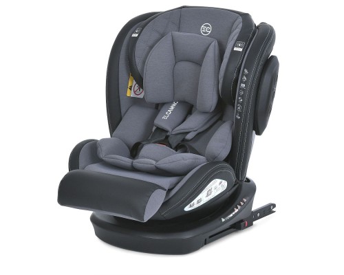 Автокрісло El Camino EVOLUTION 2 360 ISOFIX (0-36кг) (melange cloud gray) (ME 1045 melange cloud g)