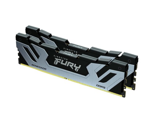 Модуль пам'яті для комп'ютера DDR5 48GB (2x24GB) 8400 MHz Silver XMP Kingston Fury (ex.HyperX) (KF584CU40RSK2-48)
