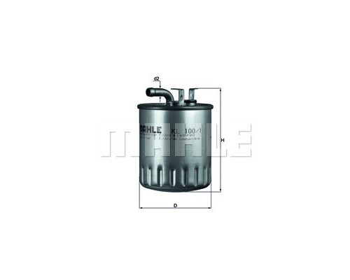 Фільтр паливний Mahle KL100/1
