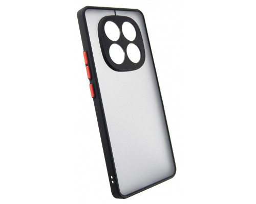 Чохол до мобільного телефона Dengos Matte Xiaomi Redmi Note 14 Pro (Black) (DG-TPU-MATT-156)