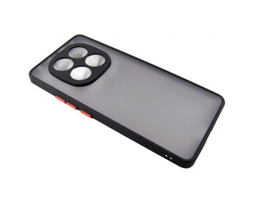 Чохол до мобільного телефона Dengos Matte Xiaomi Redmi Note 14 Pro (Black) (DG-TPU-MATT-156)