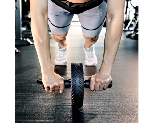 Ролик для преса PowerPlay AB Wheel Pro Чорний (PP_4344_Black)