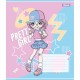 Зошит 1 вересня Pretty girl А5 12 аркушів коса лінія (767205)