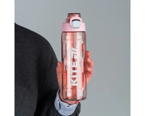 Поїльник-непроливайка Kite 800 мл, рожева (K25-1211-3)