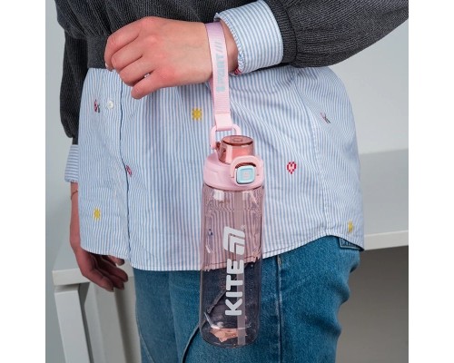 Поїльник-непроливайка Kite 800 мл, рожева (K25-1211-3)