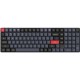 Клавіатура Keychron K17 PRO Gateron MX 2.0 Red QMK Wireless/Bluetooth/USB-А UA Black (K17P-B1-UA)