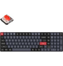 Клавіатура Keychron K17 PRO Gateron MX 2.0 Red QMK Wireless/Bluetooth/USB-А UA Black (K17P-B1-UA)