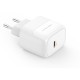 Зарядний пристрій XO L136 20W USB-C PD White (L136_White)