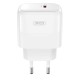 Зарядний пристрій XO L136 20W USB-C PD White (L136_White)