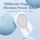 Батарея універсальна Vention Magnetic Wireless 5000mAh 20W 3A, PD USB-C, Light Indicator, White (FHSW0)
