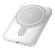 Батарея універсальна Vention Magnetic Wireless 5000mAh 20W 3A, PD USB-C, Light Indicator, White (FHSW0)