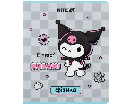 Зошит Kite предметний Kuromi 48 аркуші, клітинка, фізика (HK25-240-2)
