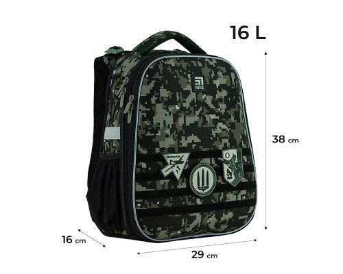 Шкільний набір Kite Air Force 531 (рюкзак + пенал + сумка для взуття) (SET_K24-531M-3)