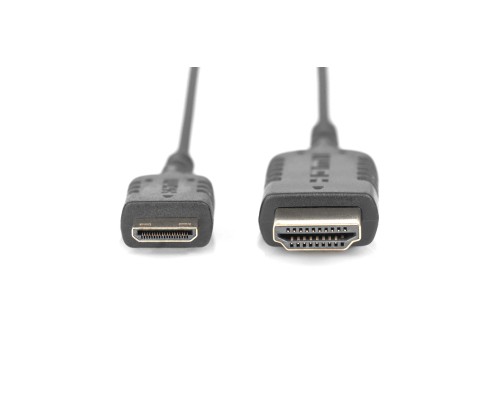 Кабель мультимедійний HDMI M to HDMI mini M 2.0m black Digitus (DB-330121-020-S)