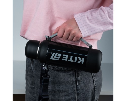 Термос Kite 1200 мл, чорний (K25-1225-1)