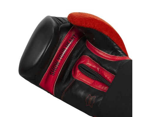 Боксерські рукавички Title Boxing All Heart Bag Gloves 2.0 Black/Red 12 oz (AHABG2 12 oz BK/RD)