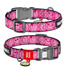 Нашийник для тварин WAUDOG Nylon з QR-паспортом 