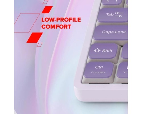 Клавіатура Canyon OnType 10 TKL Mechanical Silent Low-profile USB UA Violet (CNS-HKB10V)