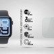 Плівка захисна Armorstandart hydrogel Apple Watch SE 3 2025 44mm 6 pcs (ARM88736)