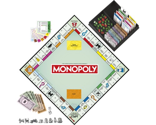 Настільна гра Hasbro Gaming Монополія класична оновлена (G0009)