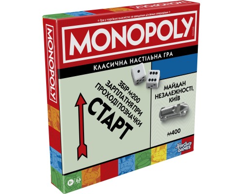Настільна гра Hasbro Gaming Монополія класична оновлена (G0009)