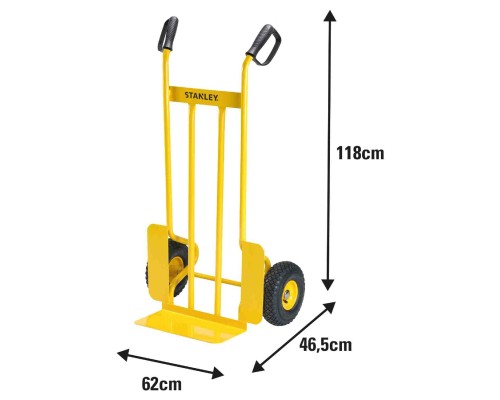 Візок вантажний Stanley до 300 кг, розмір платформи 40х19,5 см, вага 11,1 кг (SXWT-HT526)