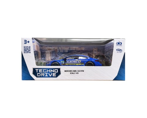 Машина TechnoDrive Mercedes-AMG C63 DTM (синій) (250355)