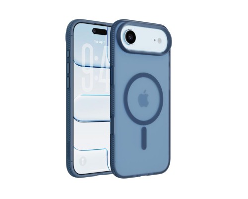Чохол до мобільного телефона Belkin Magnetic Protective Grip iPhone Air Navy (MSA037HQNY)