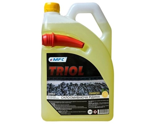 Омивач автомобільний TRIOL Лимон -20 4л (4820250122125)