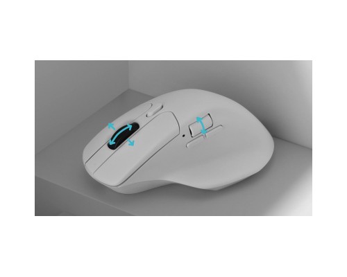 Мишка Keychron M6 Wireless/Bluetooth/USB White (M6-A3)