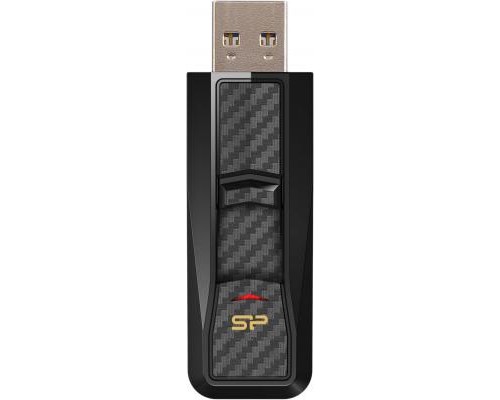 USB флеш накопичувач Silicon Power 64Gb Blaze B50 Black USB 3.0 (SP064GBUF3B50V1K) 
