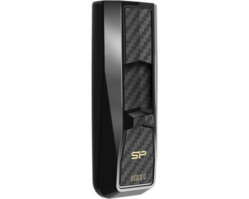 USB флеш накопичувач Silicon Power 64Gb Blaze B50 Black USB 3.0 (SP064GBUF3B50V1K) 