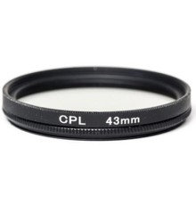 Світлофільтр PowerPlant CPL 43 мм (CPLF43)