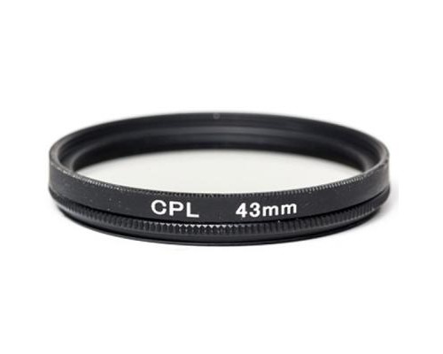 Світлофільтр PowerPlant CPL 43 мм (CPLF43)