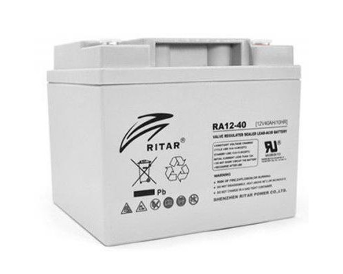 Батарея до ДБЖ Ritar AGM RA12-40, 12V-40Ah (RA12-40) 