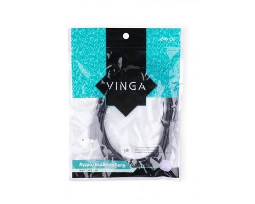 Кабель мультимедійний Jack 3.5mm 3.0m Vinga (3.5ST01-3.0)