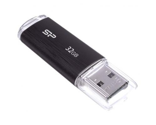 USB флеш накопичувач Silicon Power 32GB Ultima U02 Black USB 2.0 (SP032GBUF2U02V1K) USB флеш накопичувач Silicon Power 32GB Ultima U02 Black USB 2.0 (SP032GBUF2U02V1K)