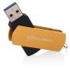 USB флеш накопичувач eXceleram 16GB P2 Series Gold/Black USB 3.1 Gen 1 (EXP2U3GOB16) 