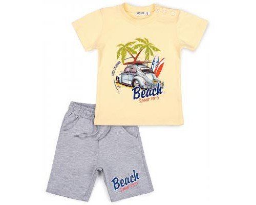 Набір дитячого одягу Breeze з машинкою (10940-110B-yellow)