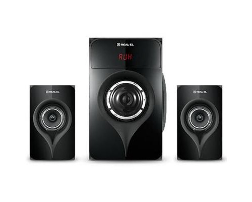 Акустична система REAL-EL M-370 black 
