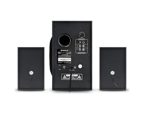 Акустична система REAL-EL M-370 black 