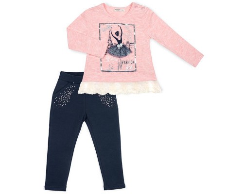 Набір дитячого одягу Breeze с балеринкой (10382-98G-pink)